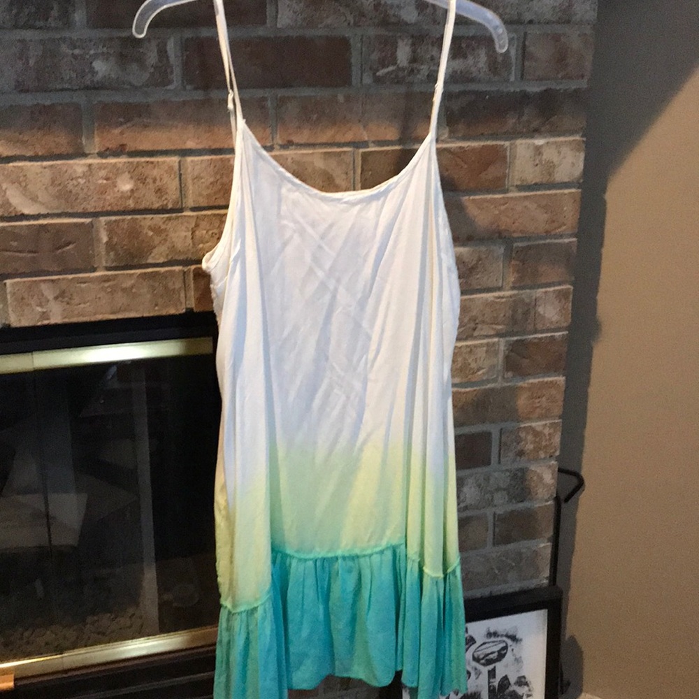 Umgee long ombré tank top